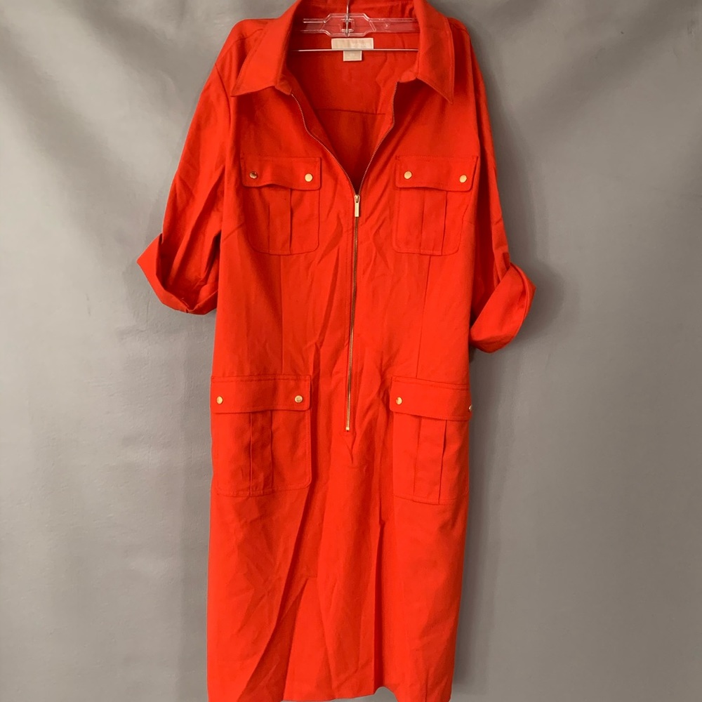 MICHAEL KORS BRAND NEW BRIGHT ORANGE DRESS